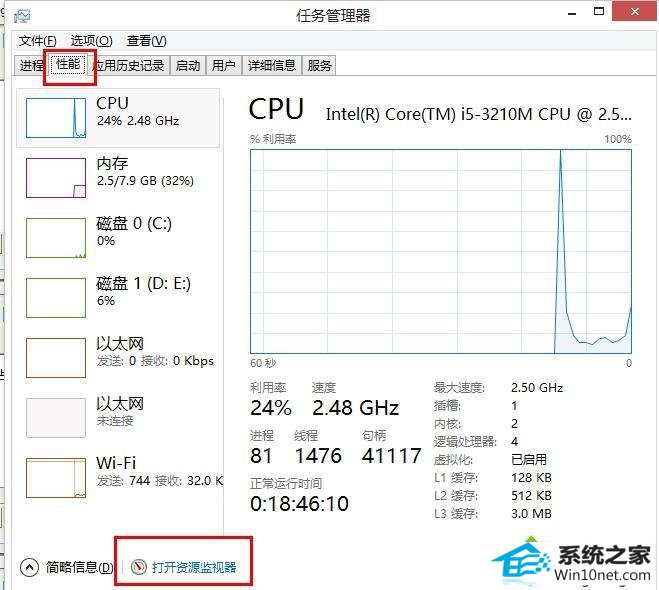 win10系统系统软件问题导致硬盘占用率100%的图文步骤