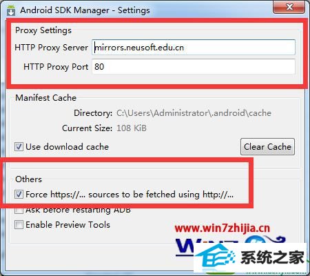 win10ϵͳAndriod sdK Manager޷µĽ