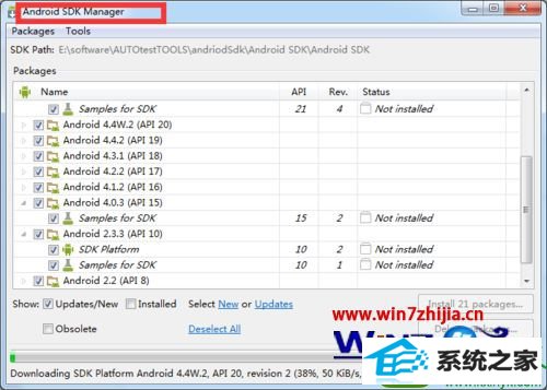 win10ϵͳAndriod sdK Manager޷µĽ